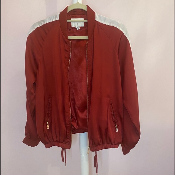 Red Polyester Jacket - Picture 2 of 3